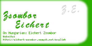 zsombor eichert business card